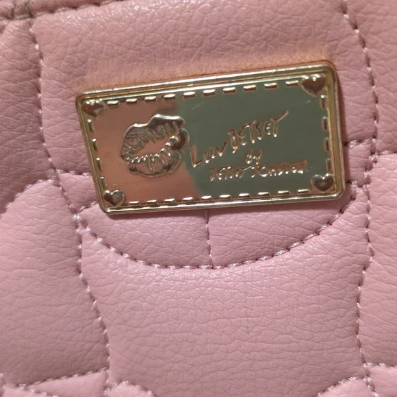 Luv Betsey by Betsey Johnson Pink Quilted Cat Pattern Backpack - Picture 5 of 15